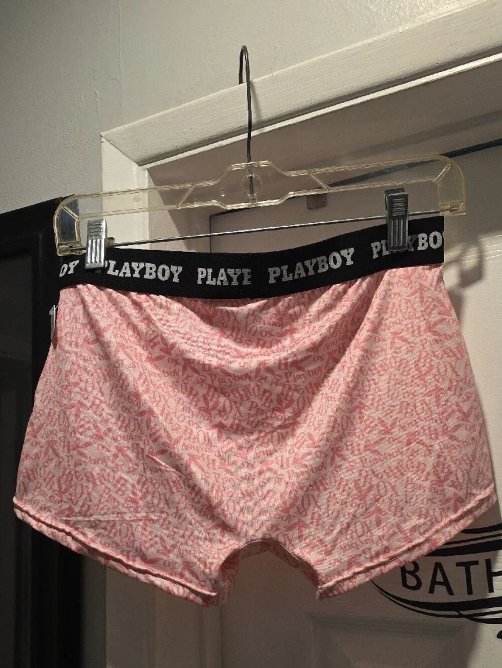 PLAYBOY pink boyshorts